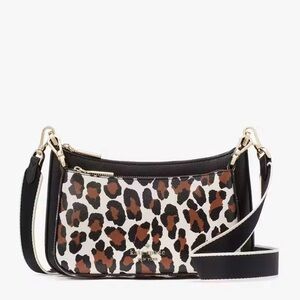 Kate Spade Leopard Duet Crossbody